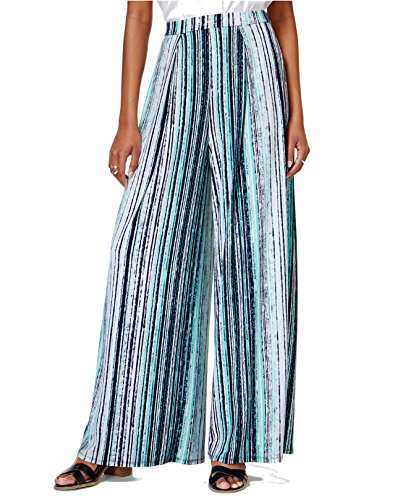 BAR III Striped Wide Leg Pants